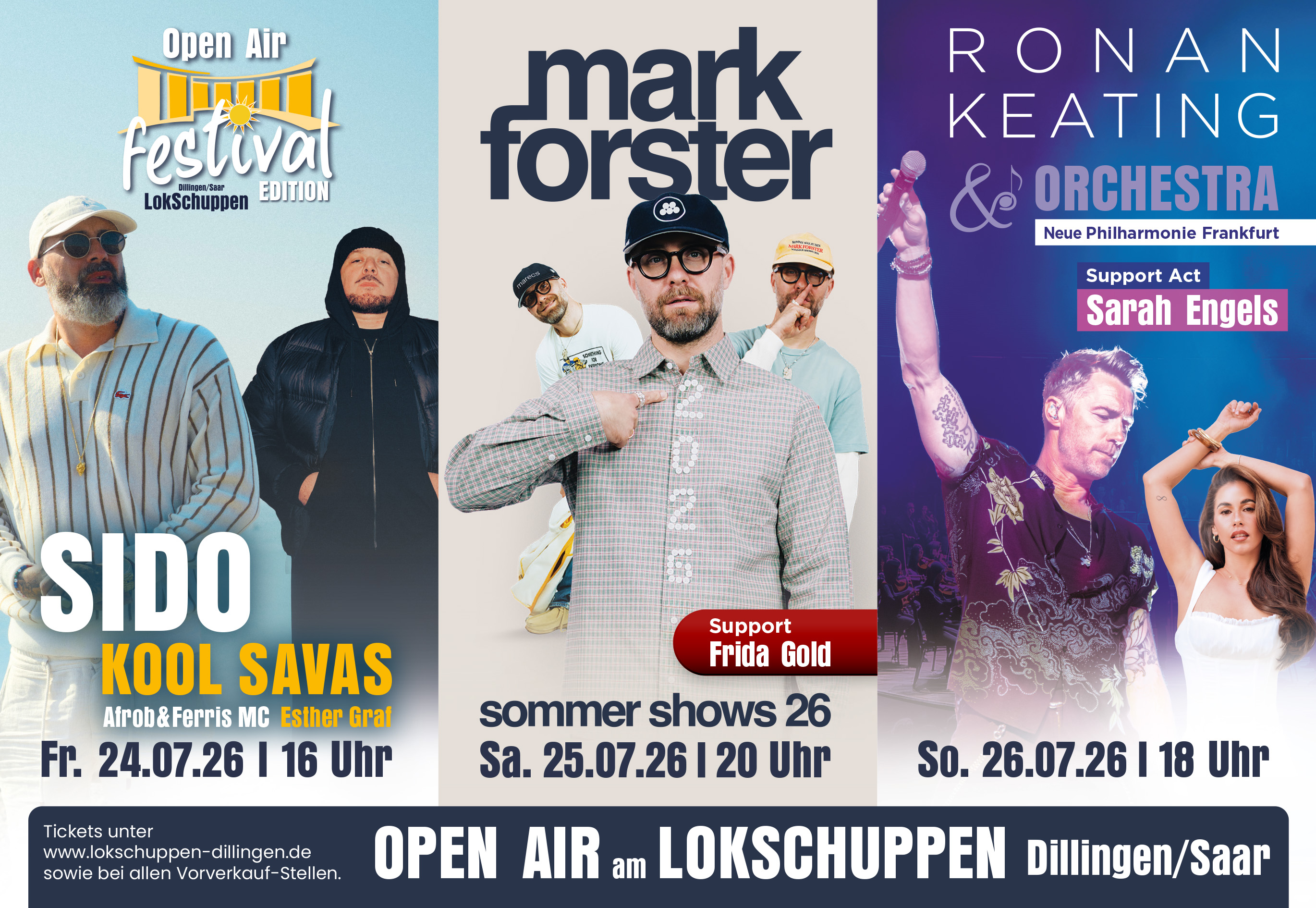 Open Airs am Lokschuppen